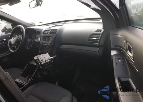 2017 Ford Explorer Police Interceptor from USA, damaged, VIN 1FM5K8AR8HGD93711